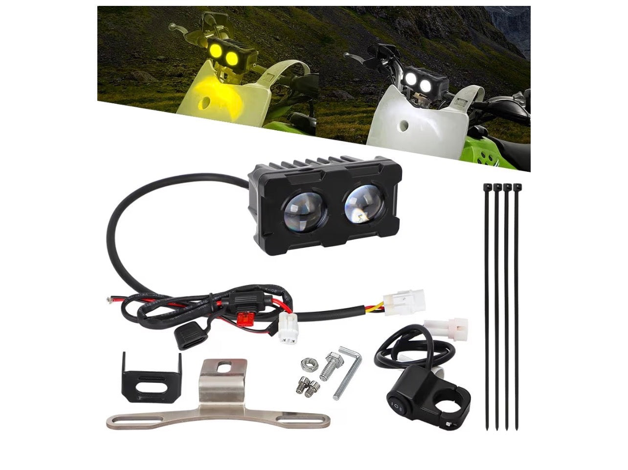 Baja Front Light ( WITH OFF/ ON BUTTON)